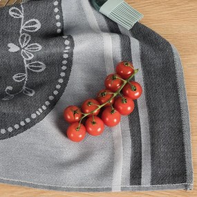 KUCHYNSKÁ UTIERKA HANDMADE 50X70 CM VZOROVANÉ