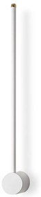 Biele LED nástenné svietidlo ø 7 cm Sword – Opviq lights