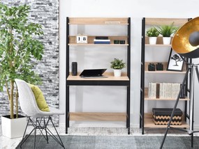 PC stolík Boge B (dub + čierna). Akcia -21%. Vlastná spoľahlivá doprava až k Vám domov. 1109729