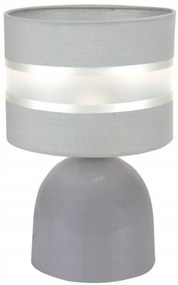 Stolná lampa Elegance, 1x textilné tienidlo (výber z 6 farieb), (výber z 3 farieb konštrukcie), s