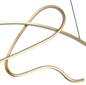 ONLI - LED Luster na lanku SIGN LED/42W/230V 4000K zlatá