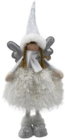 Anjel strieborno-biely 57 cm 130hy24050b