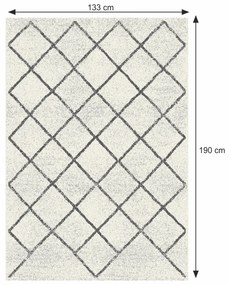 Béžový koberec MATES TYP 2 133 x 190 cm