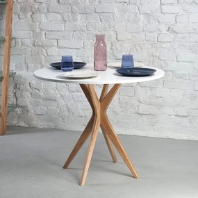 Okrúhly jedálenský stôl ø 80 cm Jubi – Ragaba