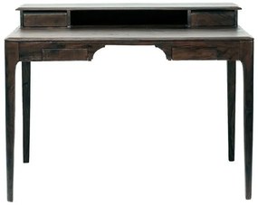 Brooklyn Walnut písací stôl 110x70 cm tmavohnedý