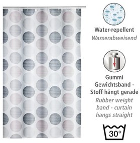 Sprchový záves 180x200 cm Pastel Dots - Wenko