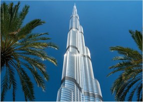 Sklenený obraz - Burj Khalifa (70x50 cm)
