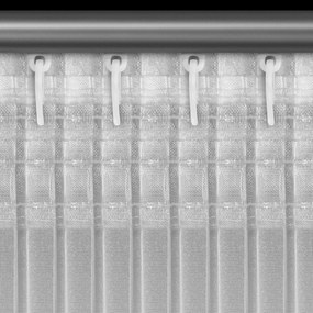 ZÁCLONA NA PÁSKE ESEL 350X150 CM BIELA