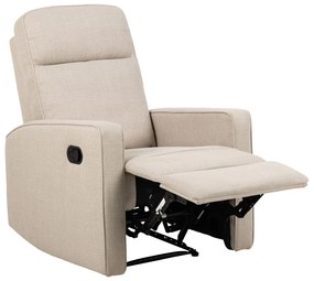 Béžové relaxačné kreslo Asila – Actona