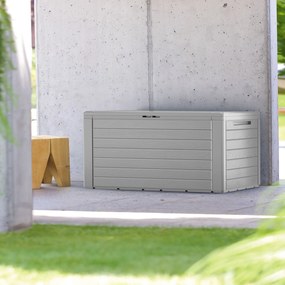 InternetovaZahrada Úložný box Woody 280 L - sivý