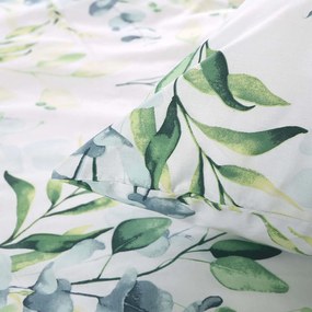 BAVLNENÉ OBLIEČKY COTTONLOVE 140X200 CM, 1KS 70X80 CM LISTY