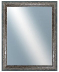 DANTIK - Zrkadlo v rámu, rozmer s rámom 40x50 cm z lišty NEVIS modrá (3052)