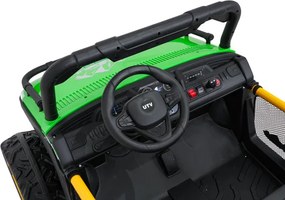 Elektrické autíčko Buggy UTV SPEED zelené