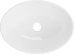 Mexen Elza, umývadlo na dosku 40x34 cm, biela lesklá, 21014000