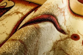 TA Koberec 9106A HNEDÁ ANTOGYA Rozmer: 60x100 cm