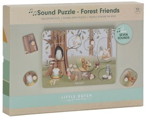 Vkladacie puzzle so zvukom Forest Friends