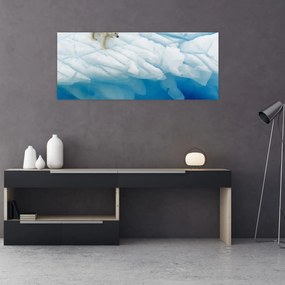 Obraz - Polárny medveď (120x50 cm)