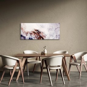 Obraz - Fialový mramor N⁰1 (120x50 cm)