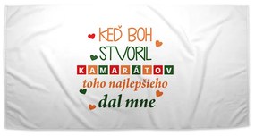 Sablio Uterák Keď Boh stvoril kamarátov - 70x140 cm
