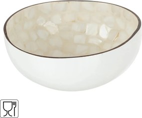 Plastová miska KOKO 13 cm, biela