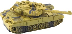 LEAN Toys T90 diaľkovo ovládaný RC vojenský tank Svetlá Zvuky Piesok 1:18