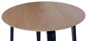 Okrúhly stôl rona ø 100 cm čierny MUZZA