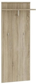 Vešiakový panel, dub sonoma, MARIO NEW TYP D-6
