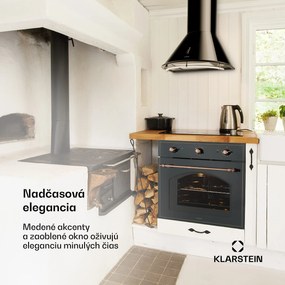 Klarstein Vilhelmine, vstavaná rúra, 55 l, energet. trieda A, čierna