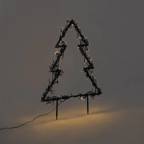 Vianočný reflektor Vianočný stromček vrátane LED IP44 - Rudolph