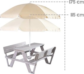 Detský záhradný set Picnic - Roba