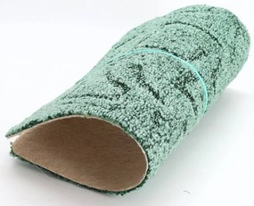 ITC, AKCIA: 170x400 cm Koberec metráž Bella Marbella 25 - obšitý zo všetkých strán, šíře, zelená, filc, obývacia izba