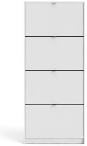 Biela výklopná skrinka na topánky Shoes – Tvilum