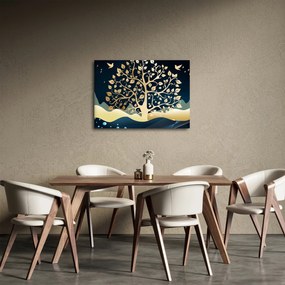 Obraz zlatého stromu (70x50 cm)