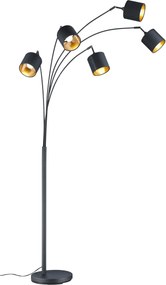 XXXLutz OBLÚKOVÁ LAMPA, 71,5/200 cm - Interiérové svietidlá - 007694027804