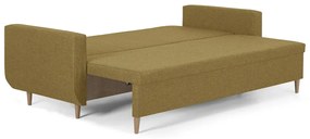 Rozkládací pohovka DORIS Hořčicová