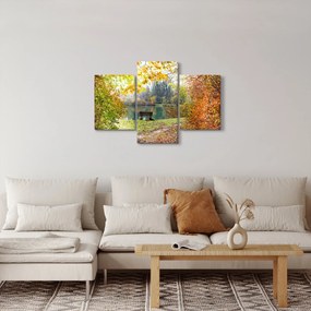 Obraz rybníka (90x60 cm)