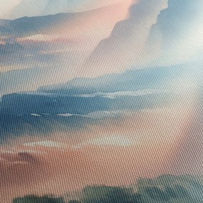Obraz - Akvarelové hory (70x50 cm)