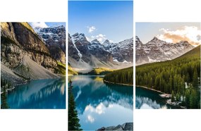 Obraz - Kanada, Národný park Banff, Moraine Lake (90x60 cm)
