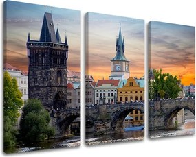 Obraz na stenu 3 dielny ČESKO CZ004E30