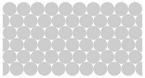 Samolepky na okno 50 ks 10x10 cm Clackout Circle – Ambiance