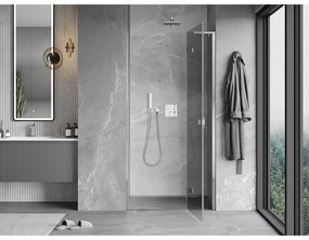 Mexen Mist-H L, 1-krídlové sprchové dvere pravé 70 cm, číre sklo, chrómový profil, 8A5L-070-000-01-00-P