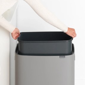 Brabantia BO Touch Bin 60L minerálne sivá