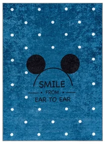 Koberec JUNIOR 52244.801 Mickey Mouse, modrý