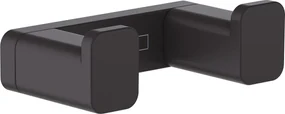 Hansgrohe AddStoris, dvojitý háčik, matná čierna, HAN-41755670