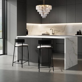 Luster Chelsea, 1x krištáľové tienidlo, (fi 50cm), g