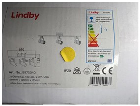 Lindby Lindby - Bodové svietidlo 3xGU10/5W/230V LW1142