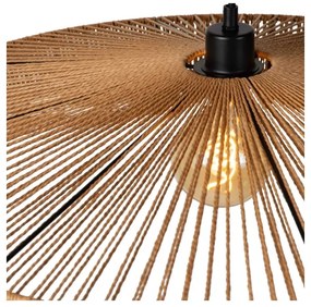 Lucide 10413/70/72 - Luster na lanku YUNKAI 1xE27/60W/230V pr. 70 cm hnedá