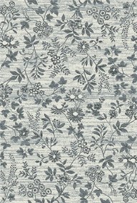 Alfa Carpets Kusový koberec Flowers grey - 160x230 cm