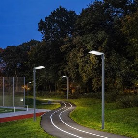 Brilagi-LED Vonkajšia lampa so stĺpom a kl. 3 m URBANLIGHT LED/100W/230V antracit IP65