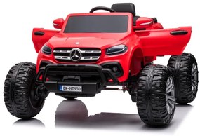 LEAN CARS ELEKTRICKÉ AUTÍČKO MERCEDES  DK-MT950 4x4  - ČERVENÉ - MOTOR 4x45W - BATÉRIA - 2x12V7Ah- 2022